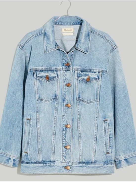 Madewell Jackets & Blazers - Madewell Oversized Trucker Jean Jacket